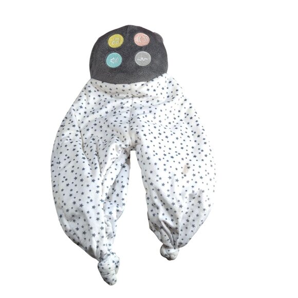 Lulyboo Panda Lovey Soother & Teether Plush Blanket With Star Print - Picture 2 of 4